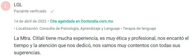 testimonios